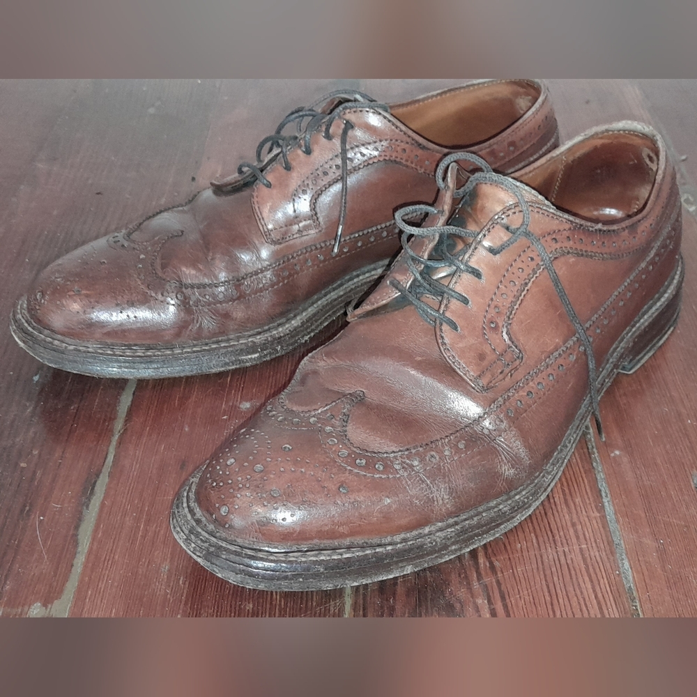 Alden for j crew 9.5b/d wingtips